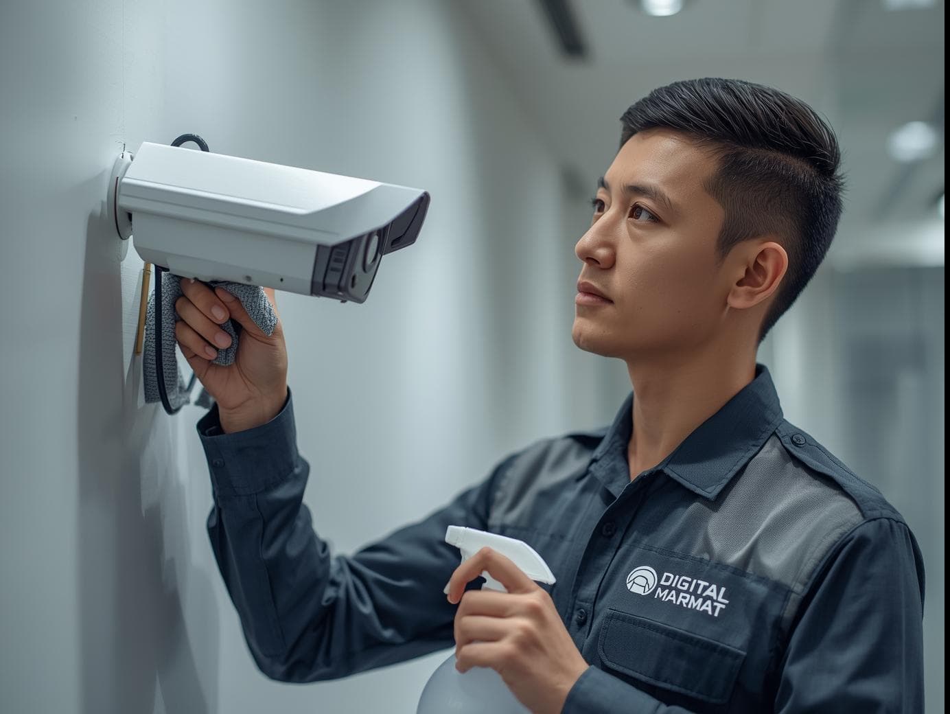 CCTV Camera Lens Cleaning
