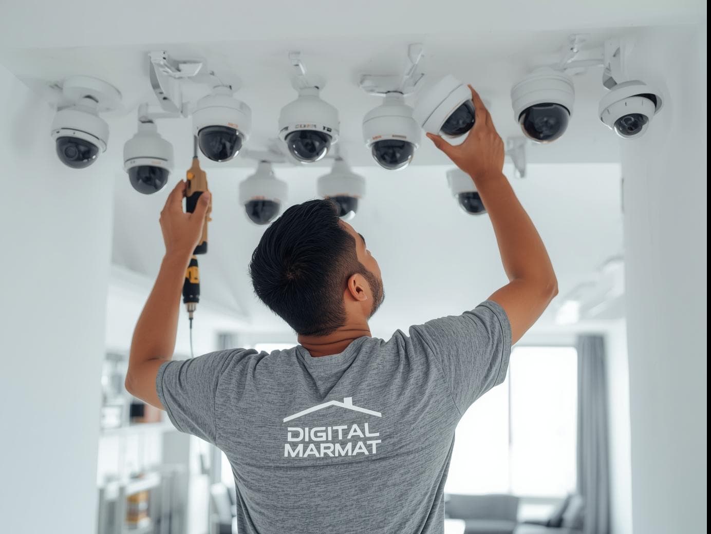 CCTV 8-Camera System Installation