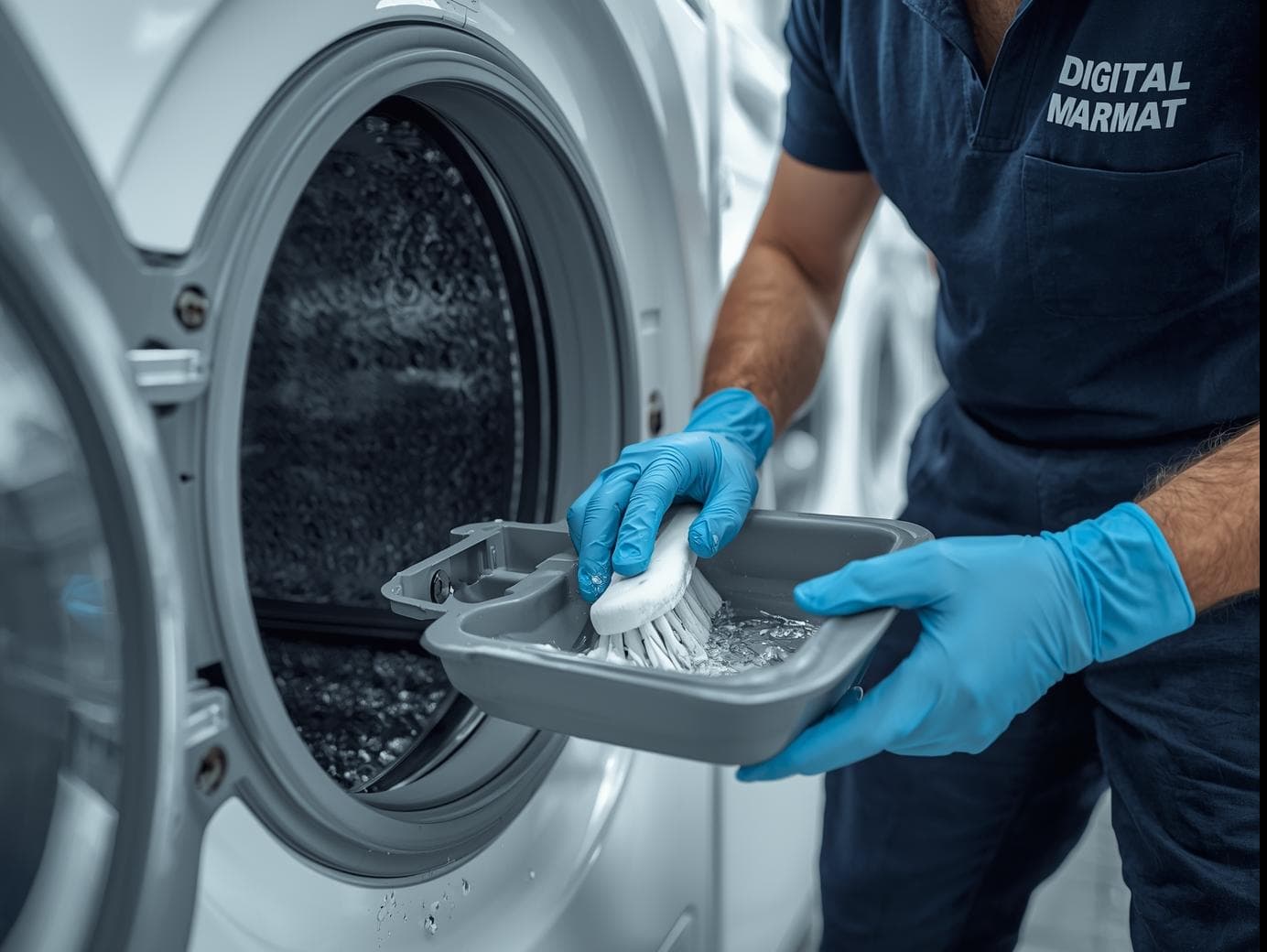 Detergent Dispenser Cleaning