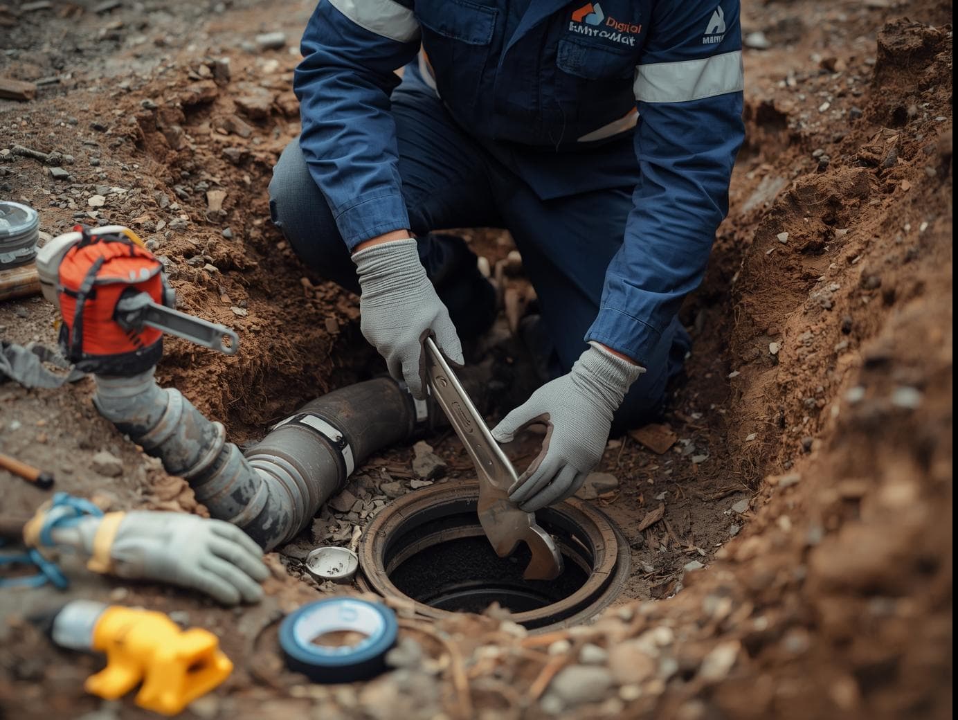 Sewer Line Fix