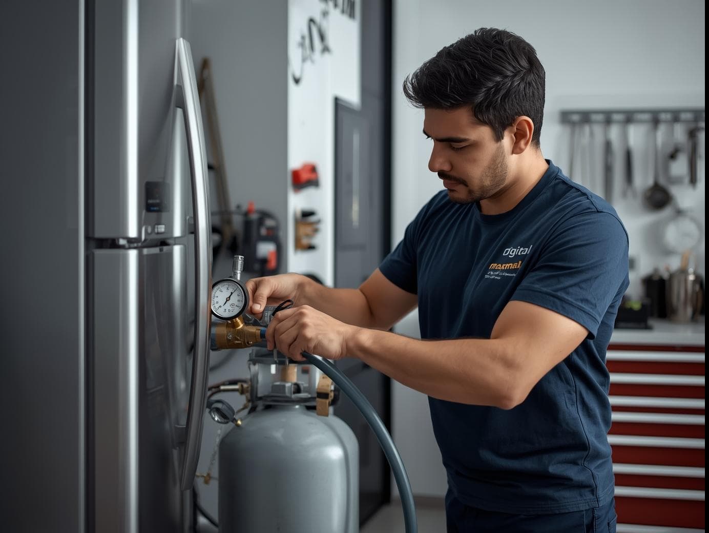 Fridge Gas Refilling