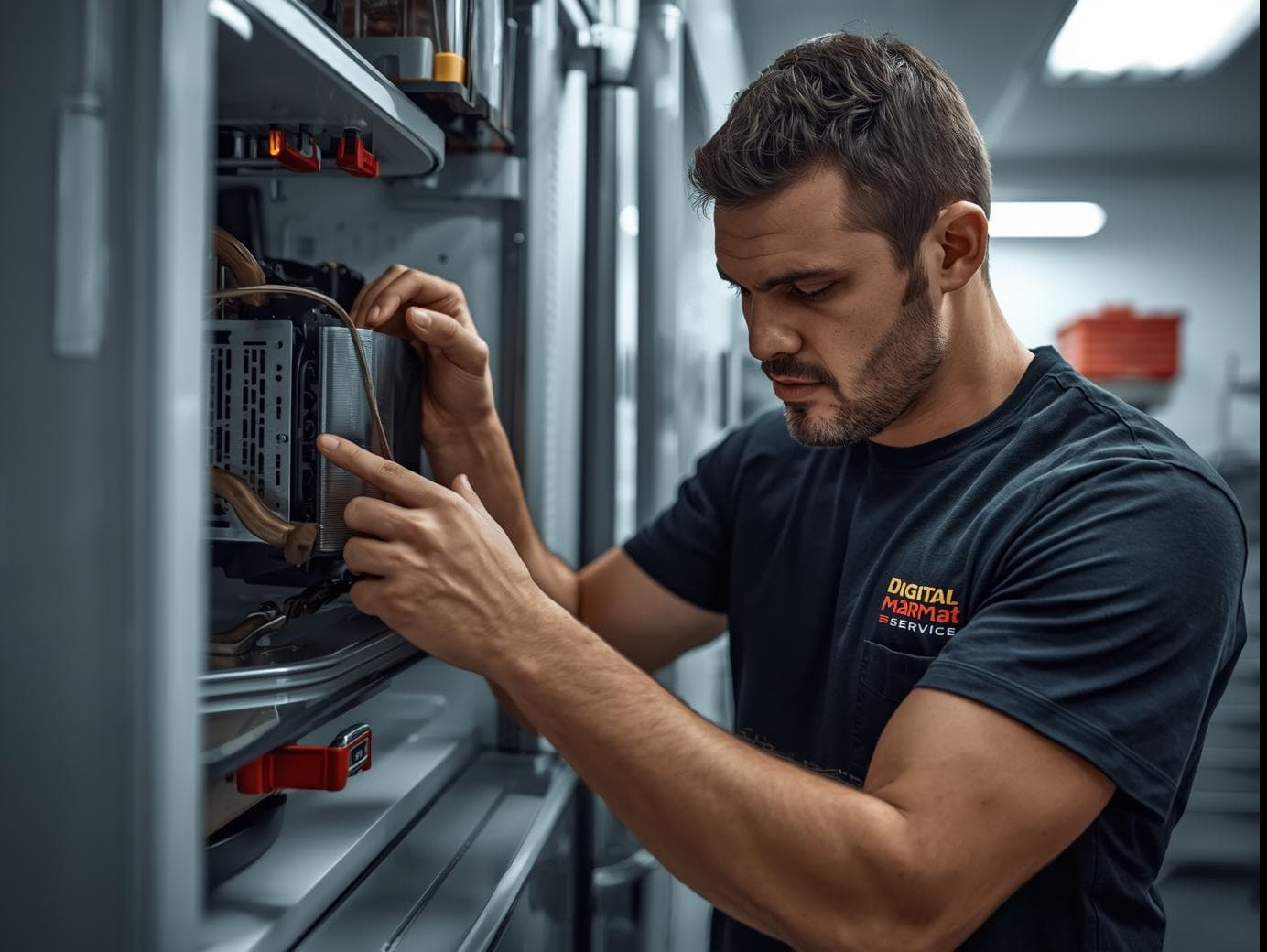 Fridge Evaporator Coil Repair