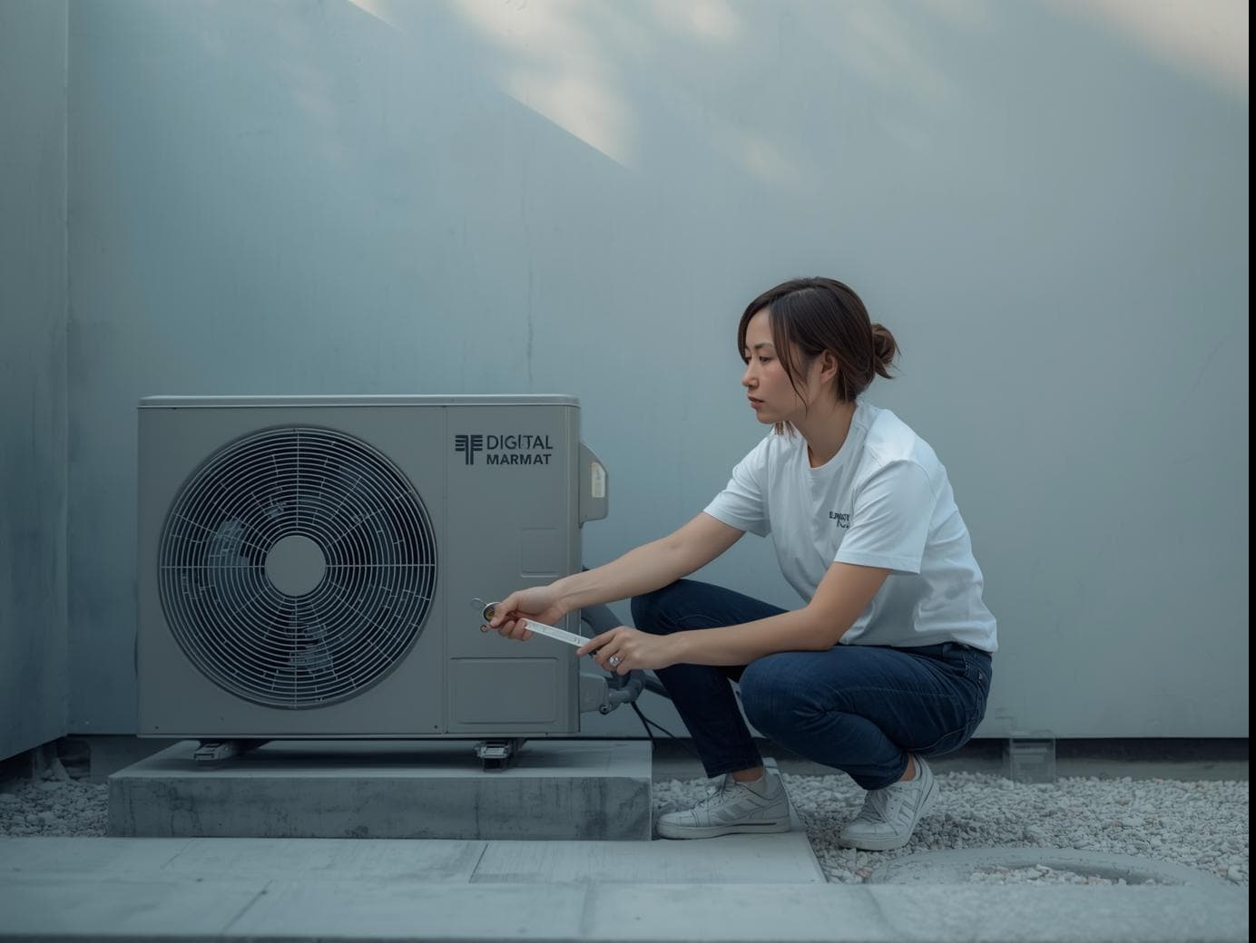 Split AC Outdoor Unit Installation