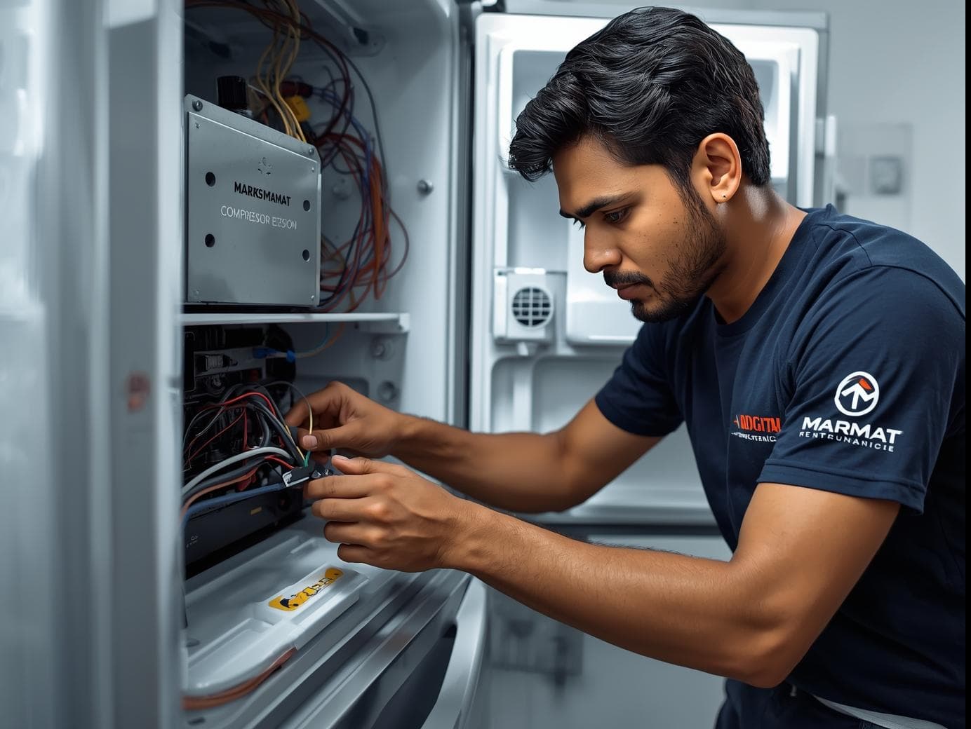 Fridge Compressor Rewiring